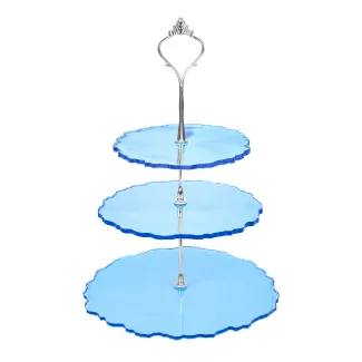 Silicone mould for a round etagere