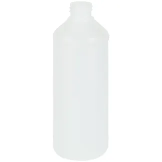 Plastic Fles HDPE naturel transparant 0,1 0,25 0,5 1 liter