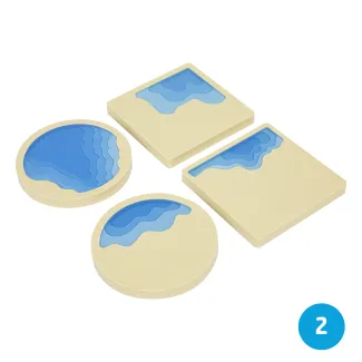Siliconen mal Ocean Coasters (stap 2)