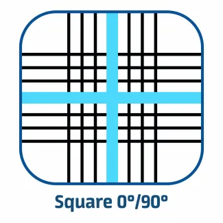 Weave type: Square