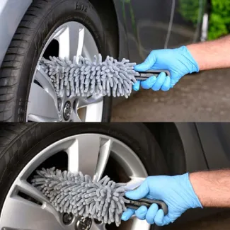 2-in-1 Flex and Wash Wheel Brush