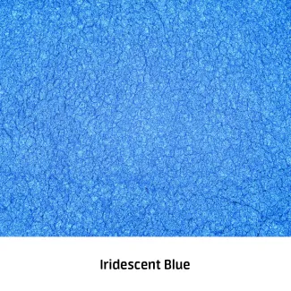 Iridescent blue