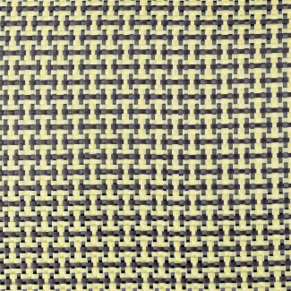 Koolstof/Aramide weefsel (close-up)