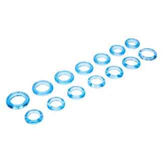 Silicone mould rings (14 piece)