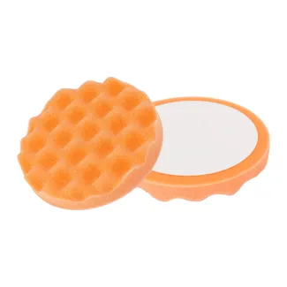 Polishing pad waffle (orange)