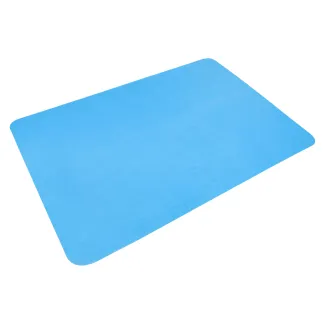 Siliconen mat uitgerold