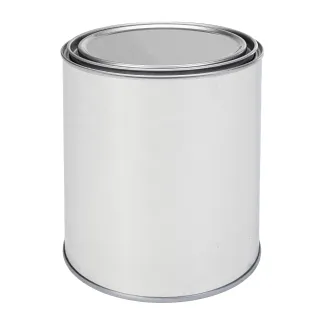Leeg verfblik met deksel (1 liter)