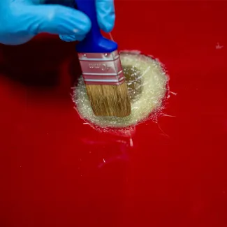 Polyester reparatie (3)