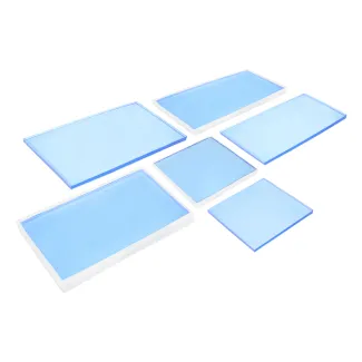 Silicone mould for serving trays