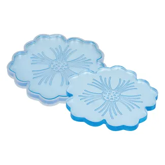 Bloemen onderzetter set (kleine onderzetter)