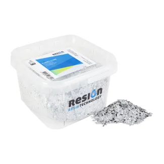 RESION Kleurvlokken 3 mm (zwart/wit/grijs)