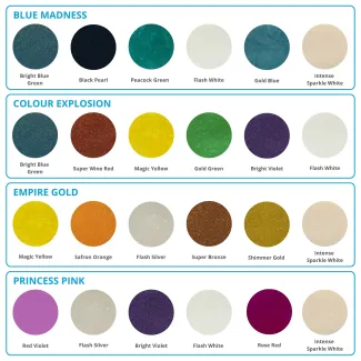 Overview of MetalTint color sets
