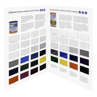 Epifanes colour chart (inside)