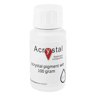 Acrystal pigment (wit)