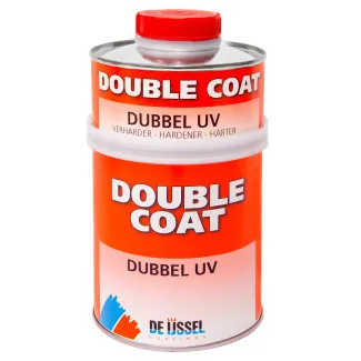 De IJssel Double Coat DD lak Dubbel UV. UV filterende 2 componentenlak